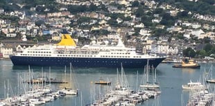 Yachts in River Dart 'clipped' by cruise ship