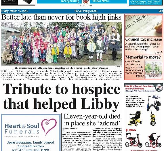 This week's Totnes Times