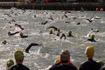 1,600 swimmers took on the Dart 10k
