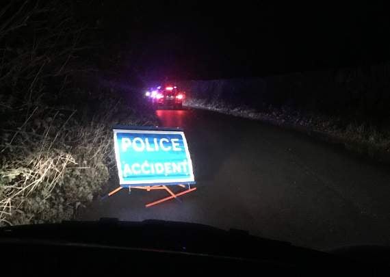 Man hurt after van crashes into hedge on road to Newton Ferrers