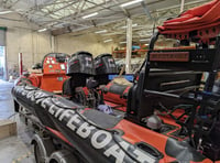 Lifeboat prepared for the summer season