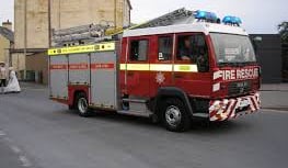 Six fire crews were called to a blaze at Ugborough