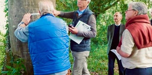 Archdeacon of Totnes meets South Hams tree wardens