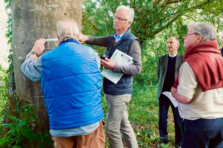 Archdeacon of Totnes with Tree Officers 