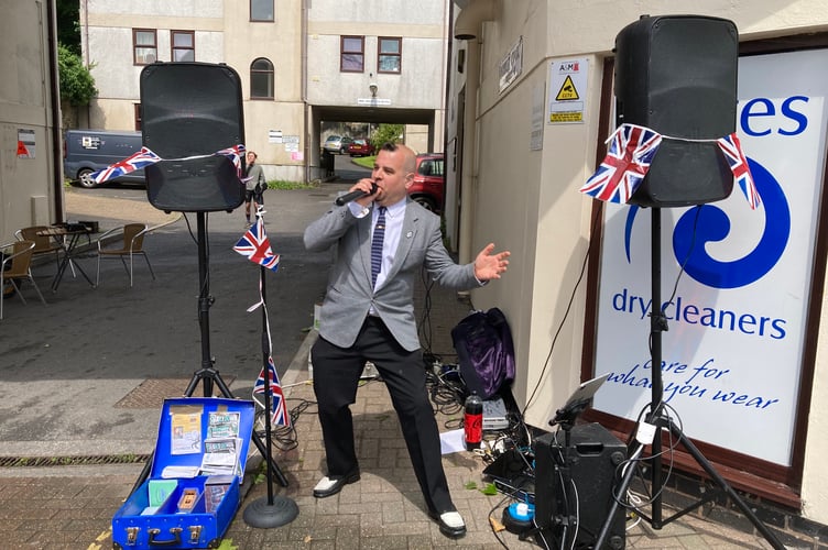 Street performances in Ivybridge