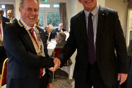 New president takes lead at Rotary Club