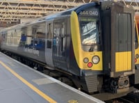 Speed limits effect train timetables