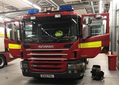 Workshop badly damaged by fire