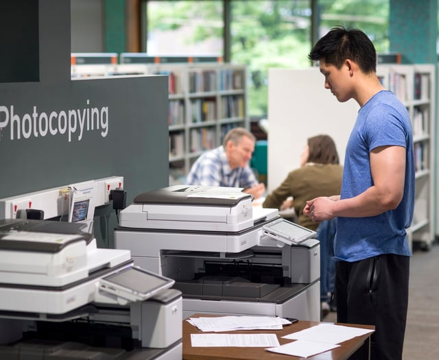 New Wi-Fi printing service in 54 libraries across Devon and Torbay
