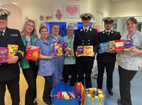 Naval College donates Easter eggs to community