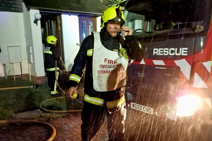 Lightning strike on house sees firefighters mobilised to Totnes
