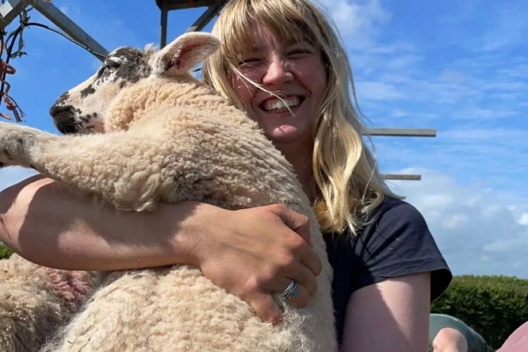 Young farmer Erin Murgatroyd