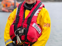 Salcombe RNLI lifeboat members pass out