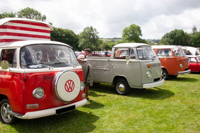 Staverton Classic Car show 