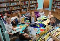 Harbertonford Primary School's library gets a makeover