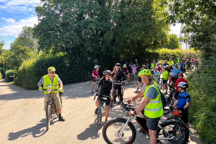 The proposed cycle trail will link Totnes to Buckfastleigh on the edge of Dartmoor