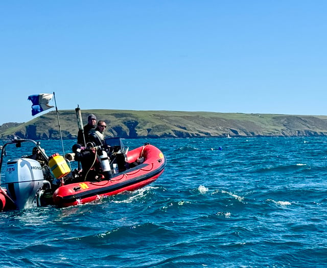 Totnes BSAC dives into a new season after winter layoff