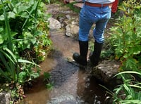 Water sculpture unveiled at ‘Magical’ Totnes garden