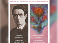 Art exhibitions mark 100 years since Rudolf Steiner's Torquay visit