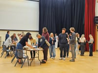 Kingsbridge Community College celebrate A Level results day 