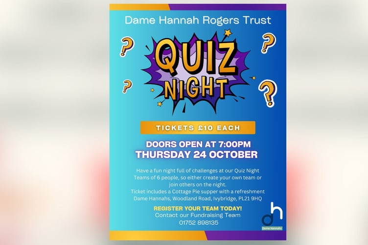 Dame Hannah's Quiz night 