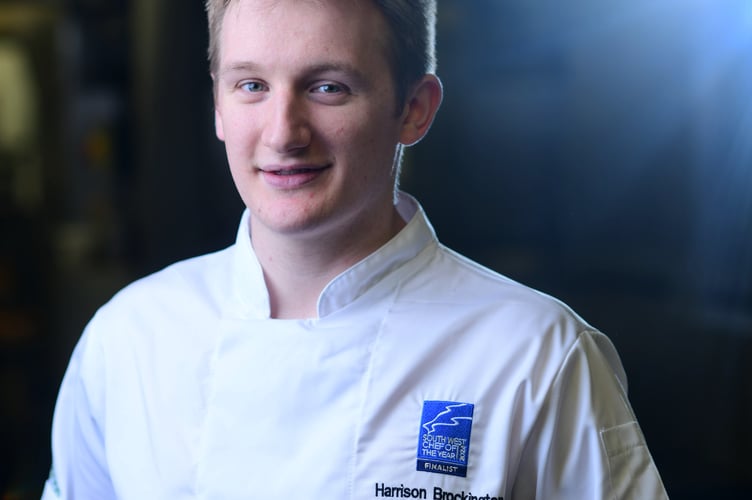 Harrison Brockington says his dishes are "produce-led"