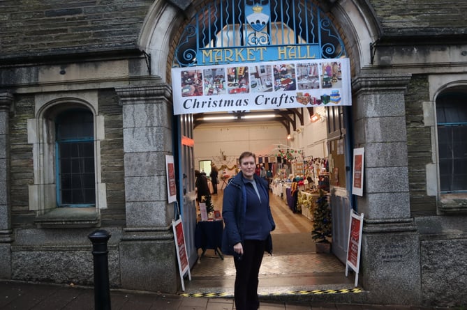 Kingsbridge Mayor and shop owner Julia Wingate