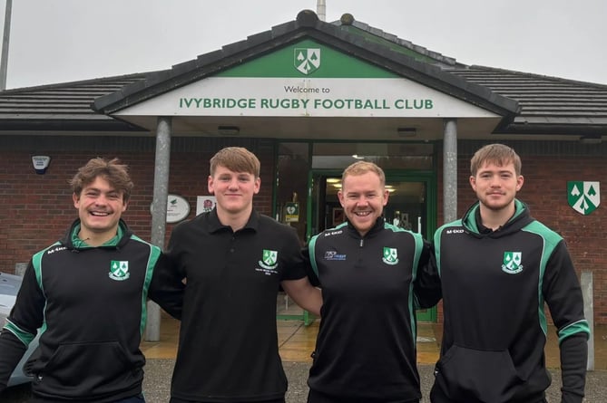 Matt Grieveson with Ivybridge RFC debutants