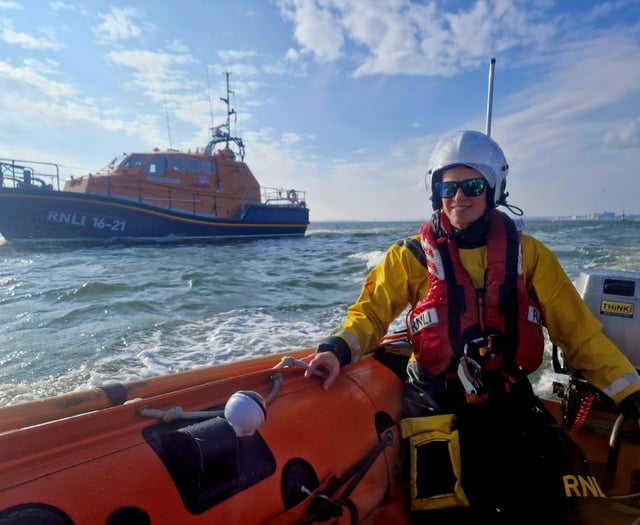 Tatty becomes Dart RNLI's first female helm