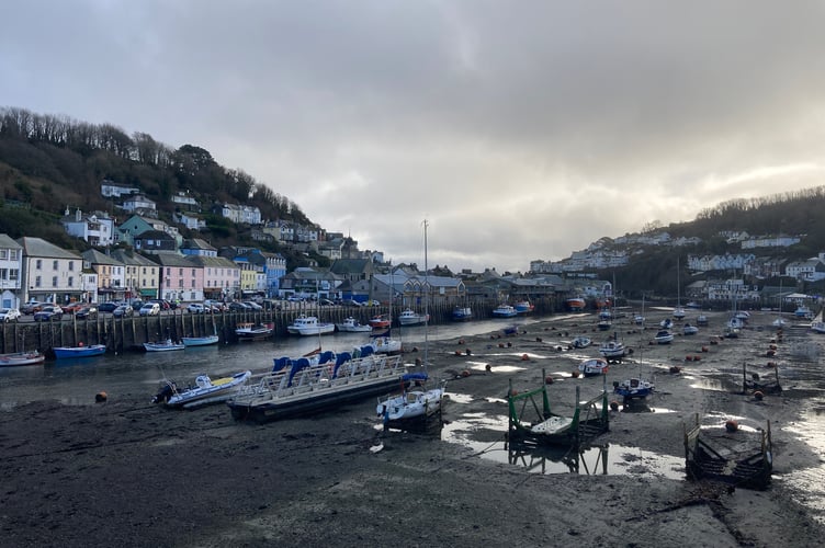 Low tide at Looe