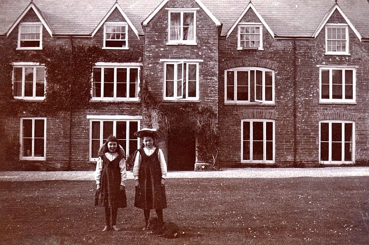 Two girls in Churchstow