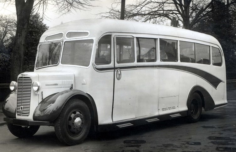 Old Bus, from the early days of Tally Ho Coaches