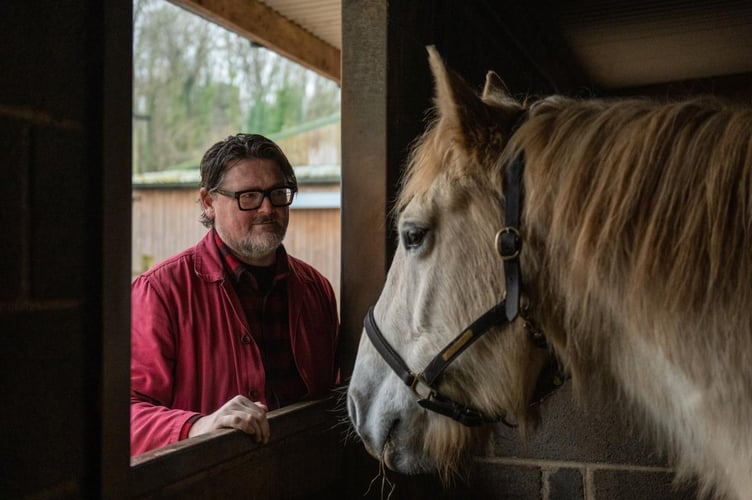 CEO of The Mare and Foal Sanctuary Rhodri Samuel